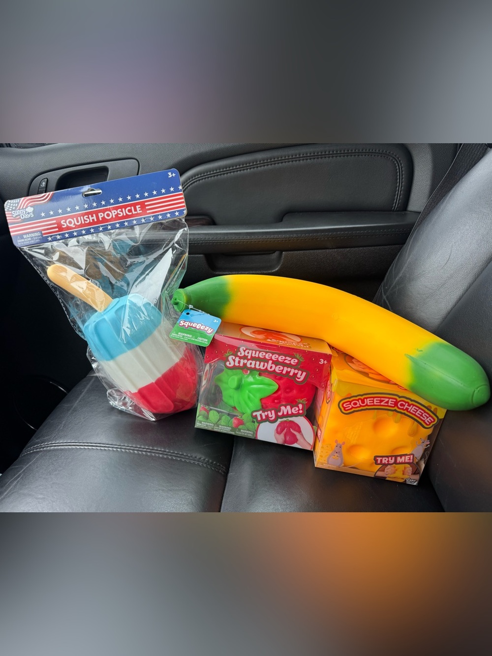 Sunny Days Popsicle, Banana, Strawberry & Cheese